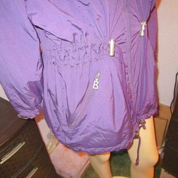 VTG Bogner EMBROIDERED Ski Size 12 JACKET Puffer FULL ZIP Coat POCKET Lined HOOD - Picture 5 of 12